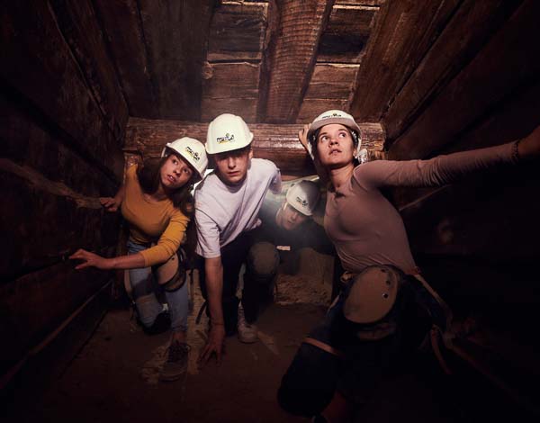 2 Frauen im Escape Room Bergwerk Holzminden